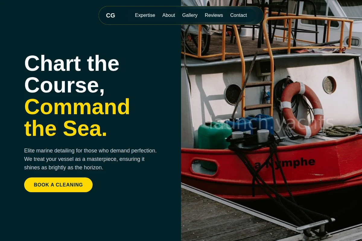 Marina Boat Cleaning