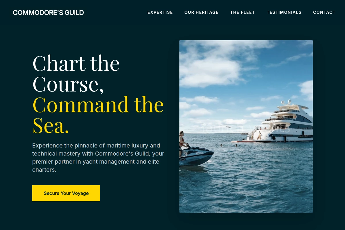 Mast Yacht